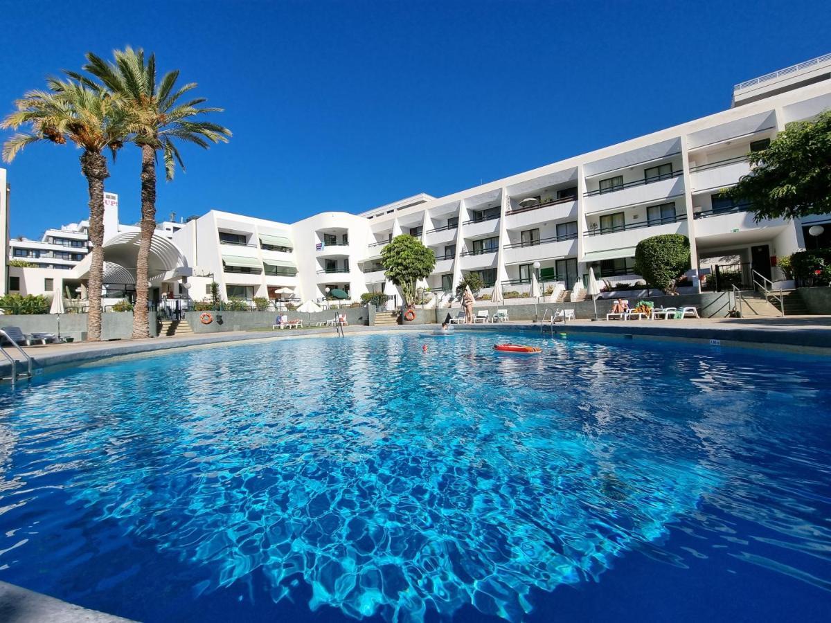 Apartment Casa Palmera Only 150 Meters To The Beach, Heated Pool, Wifi, Sat-Tv, Balcony With Poolview Arona  Eksteriør bilde