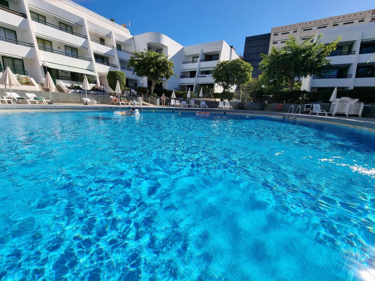 Apartment Casa Palmera Only 150 Meters To The Beach, Heated Pool, Wifi, Sat-Tv, Balcony With Poolview Arona  Eksteriør bilde