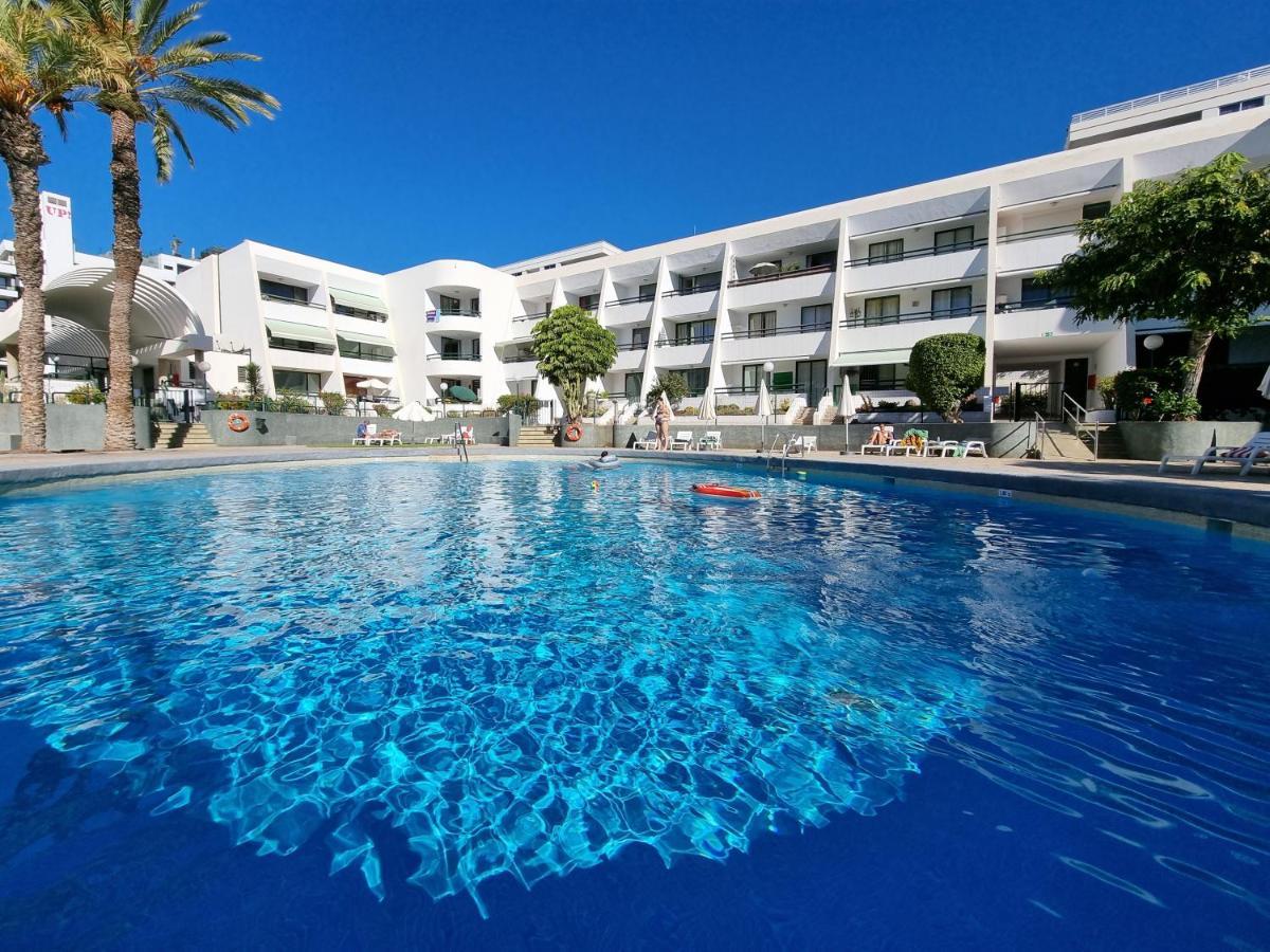Apartment Casa Palmera Only 150 Meters To The Beach, Heated Pool, Wifi, Sat-Tv, Balcony With Poolview Arona  Eksteriør bilde