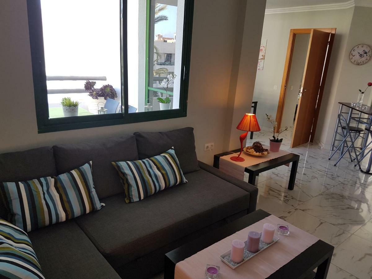 Apartment Casa Palmera Only 150 Meters To The Beach, Heated Pool, Wifi, Sat-Tv, Balcony With Poolview Arona  Eksteriør bilde